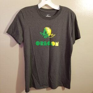 Oregon Ducks Nike Gray Short-Sleeve T-Shirt, Medium